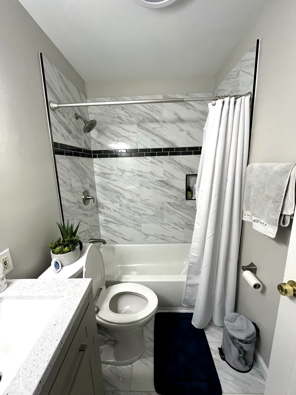 Bathroom after renovation - Silver Spring MD
